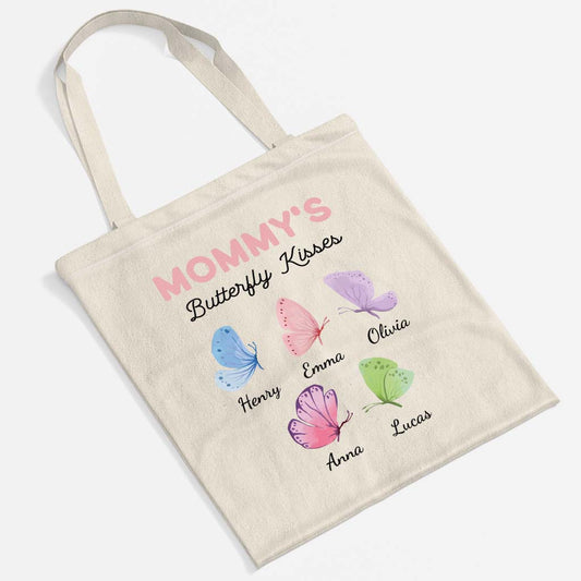 6947BUS1 grandmas butterfly kisses tote bag personalized grandma gifts 6947btvta_2