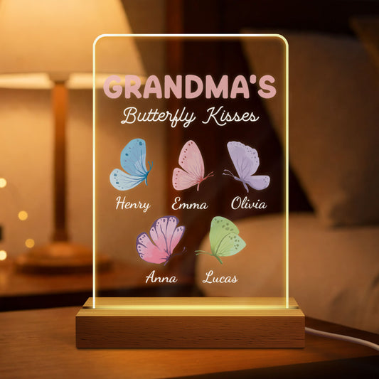 6947LUS1 grandmas butterfly kisses night light custom grandma gifts 6947ltvta_1