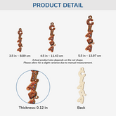 6954OUS2 3d printing effect 1 layered wooden letter ornaments custom christmas gifts for him her 6954O8T5B