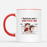 6963MUS2 bend me over mug funny personalized gifts for couples 6963MKQAG