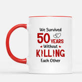 6975MUS2 personalized christmas mugs funny 20th anniversary gifts for couples 6975M6ZWG