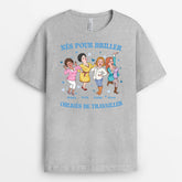 6993AUS2 born to slay forced to work shirt personalized gifts for coworkers 6993A8LQO