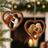 7046OUS2 custom 1 layered wood ornaments christmas gifts for dog lovers 7046O8V5C