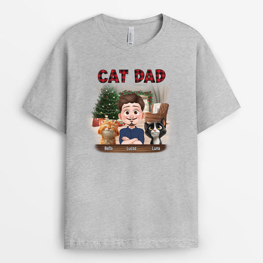 7056AUS2 personalized cat mom shirt_ christmas gifts for cat owners 7056AKZ5D