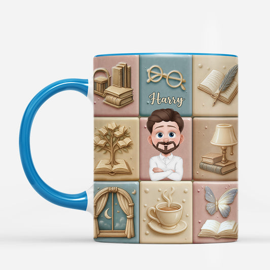 7094MUS2 3d printing effect book themed mugs_ custom gifts for book lovers 7094M3VMA