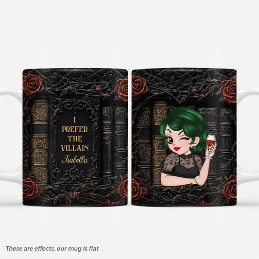 7130MUS1 3d printing effect i prefer the villain mug personalized gifts for book lovers 7130MKVAA