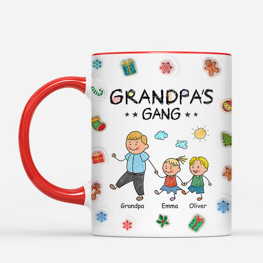 7134MUS2 3d printing effect grandma gang mug custom christmas gifts for grandma grandpa 7134MKV5A