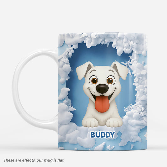 7149MUS1 3d printing effect custom dog mug gifts for dog owners 7149M8MZC