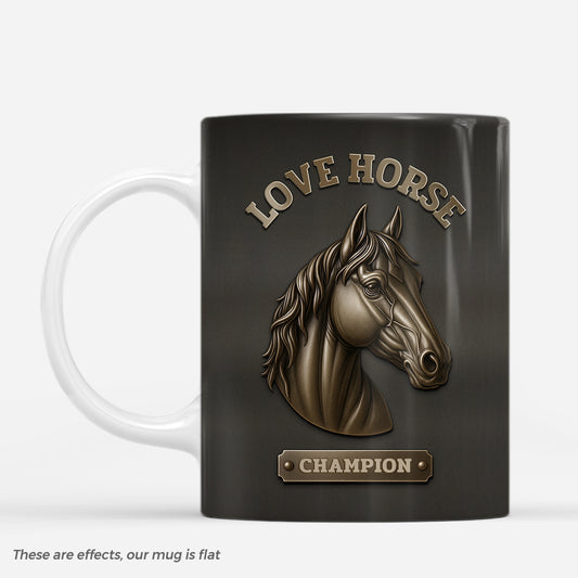 7172MUS1 3d printing effect love horse mug personalized gifts for horse lovers 7172M8ZNU