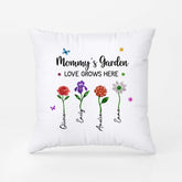 7211PUS2 grandmas garden love grows here pillow custom gifts for grandmamom 7211p6q5a