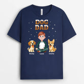 7216AUS2 personalized christmas tee shirts cute gifts for dog owners 7216ATYZC
