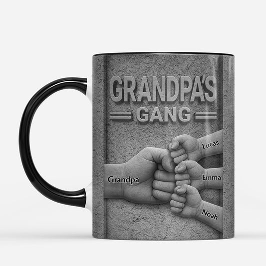 7244MUS2 3d printing effect fist bump mug custom gifts for dad grandpa 7244M3QMB