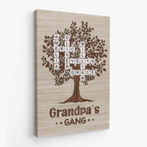 7258CUS2 crossword name wall art_ personalized canvas for grandma grandpa 7258C8L5A