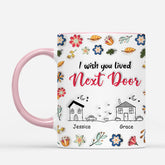 7262MUS2 3d printing effect personalized best friend mugs i wish you lived next door gifts 7262M8V5F