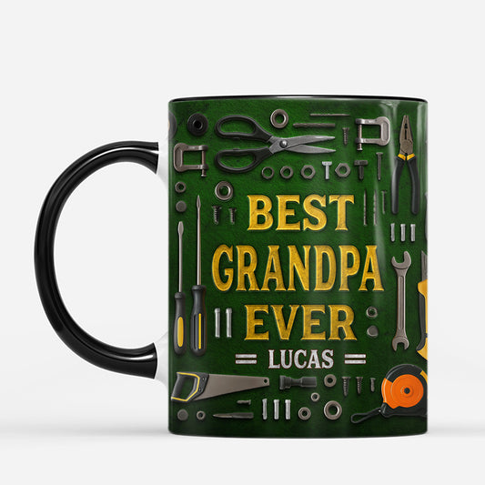 7291MUS2 3d printing effect best dad ever mug custom gifts for dad grandpa 7291M6PMB