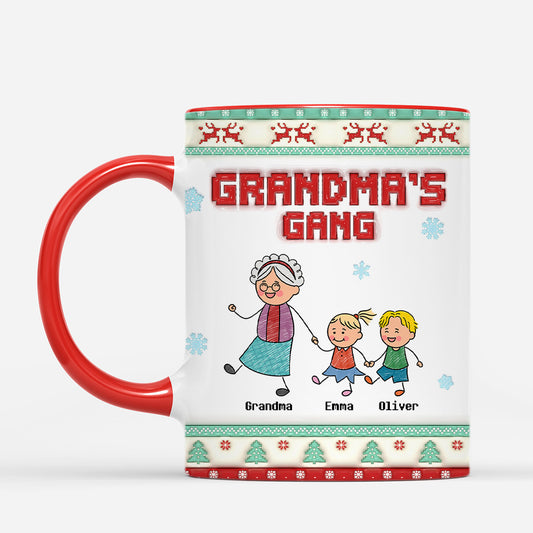 7306MUS2 3d printing effect personalized christmas coffee mugs gifts for grandma grandpa 7306M6PAB