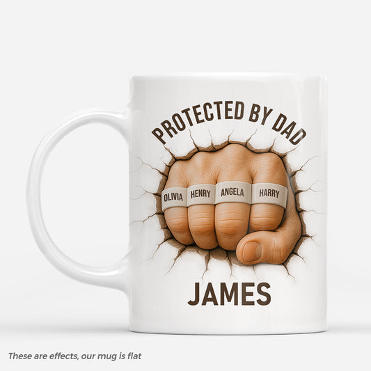 7318MUS1 3d printing effect protected by dad mug custom gifts for dad grandpa 7318M8TNB