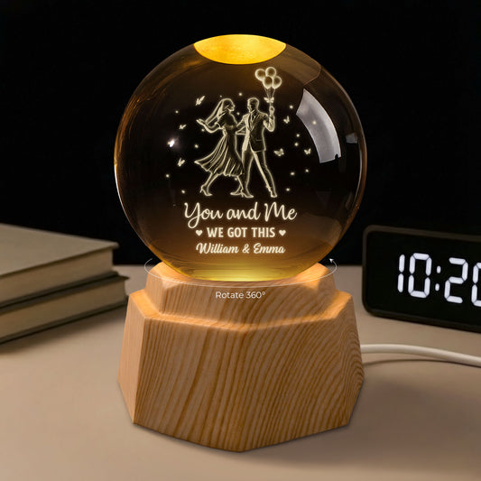 7371LUS1 you and me we got this 3d crystal ball lamp custom couple gifts 7371L6VAG