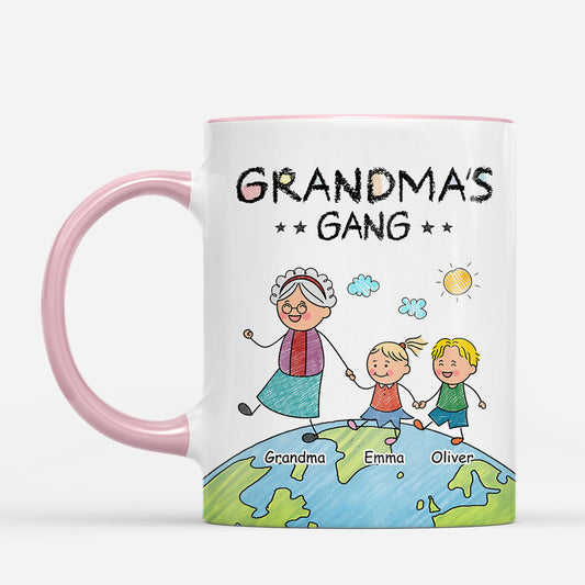 7403MUS2 grandpa gang mug custom gifts for grandpa grandma 7403M6PMB