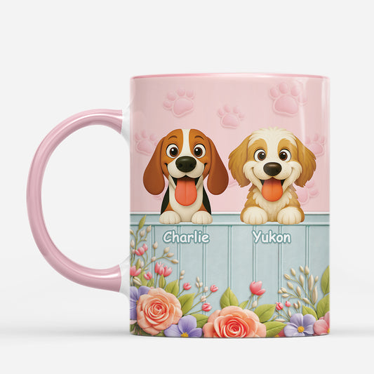 7409MUS2 3d printing effect personalized dog mug cute gifts for dog owners 7409M3LTC