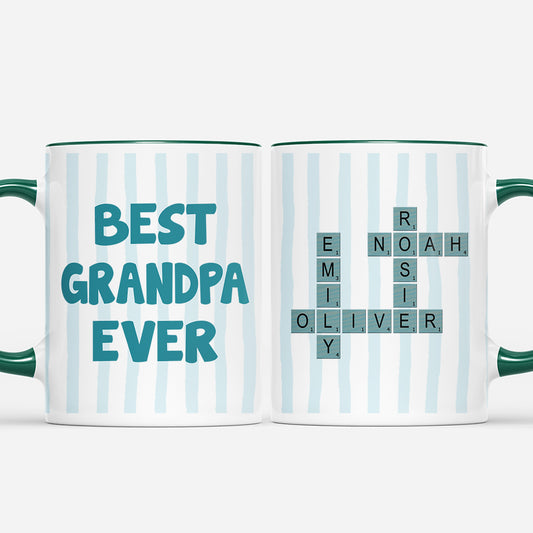 7423MUS1 best grandpa ever mug personalized crossword gifts for grandparents 7423M8LAB_2