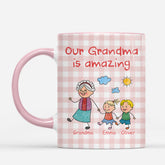 7429MUS2 my grandpa is amazing mug personalized gifts for grandpa grandma 7429M8PZB