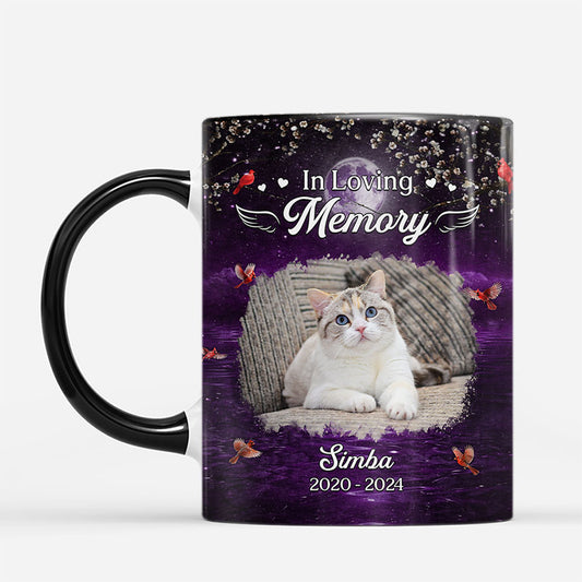 7446MUS2 personalized photo mugs_ memorial gifts for loss of dog cat 7446M3VMC