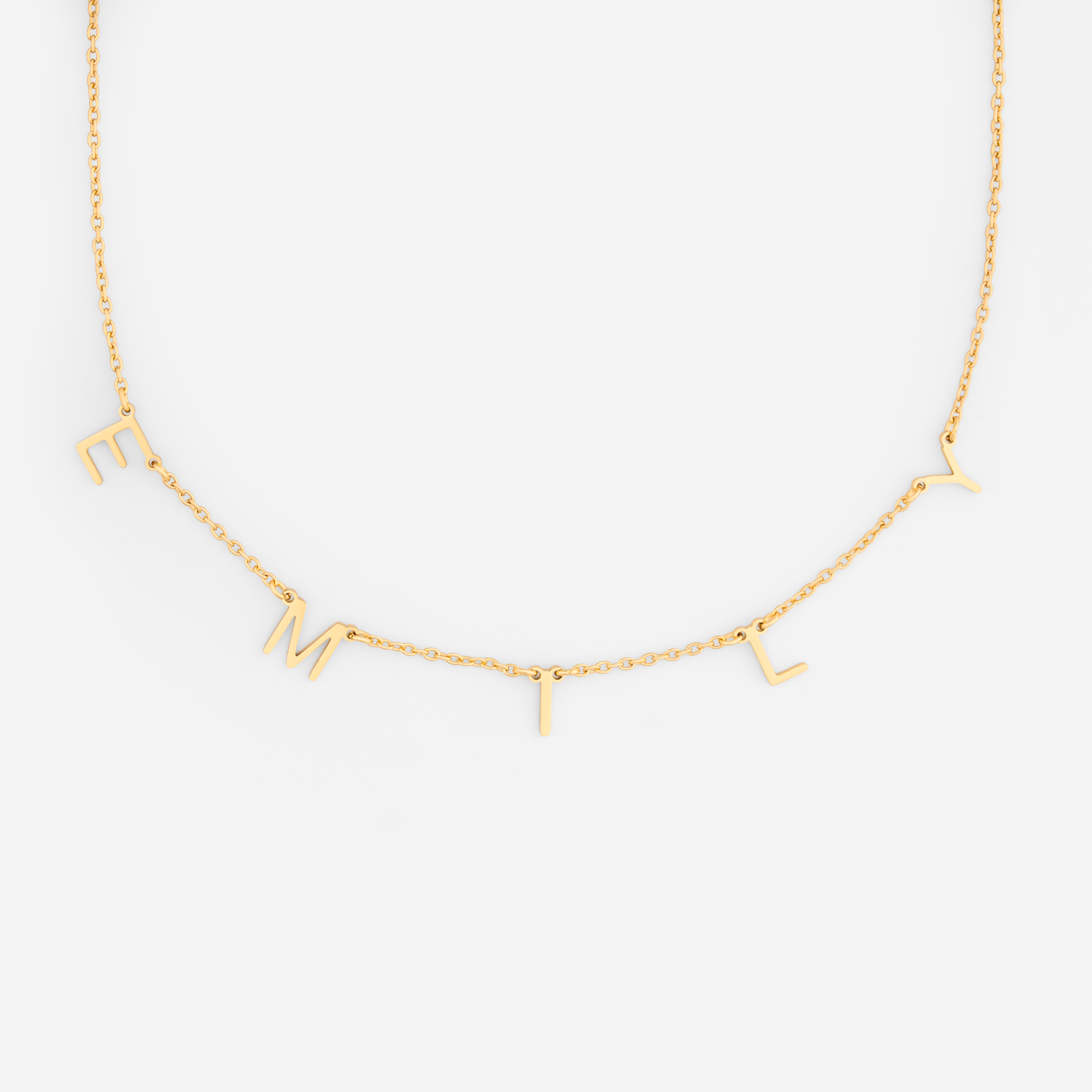 7461JUS1 letter name necklace personalized gifts for him her 7461J0Y5A