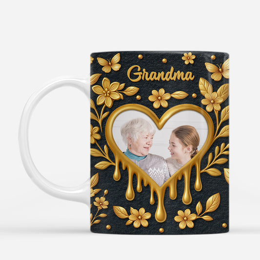 7490MUS4 3d printing effect photo coffee mugs custom gifts for mom grandma 7490M