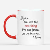 7538MUS2 personalized couple mug youre the best thing ive found on the internet_ 7538MCQCG_cfdc4fc7 c602 4dcc 9cee ae65442a71bd