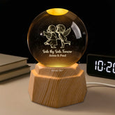 7553LUS1 angel 3d crystal ball lamp personalized gifts for couples 7553L3LCG_2