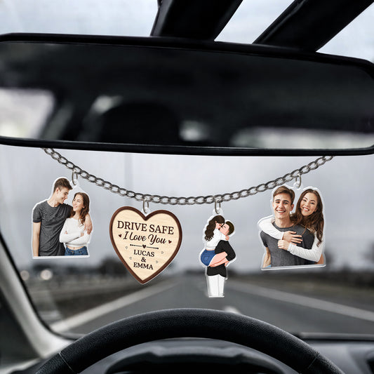 7581GUS1 drive safe i love you car charm_ custom photo gifts for couples 7581GTVCG_2