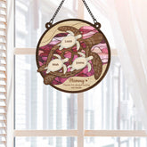 7672UUS2 personalized turtle suncatcher mothers day gifts for momgrandma 7672uspza
