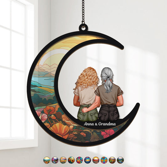 7673UUS1 personalized moon suncatcher mothers day gifts for momgrandma 7673u8pca
