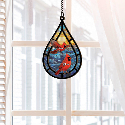 7681UUS2 memorial cardinal suncatcher_ personalized gifts for loss of momdad 7681utpma