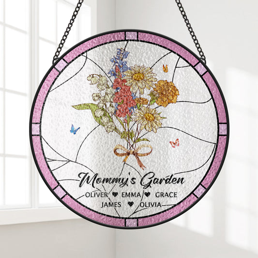 7699UUS1 grandmas garden suncatcher personalized gifts for grandmamom 7699u6pca