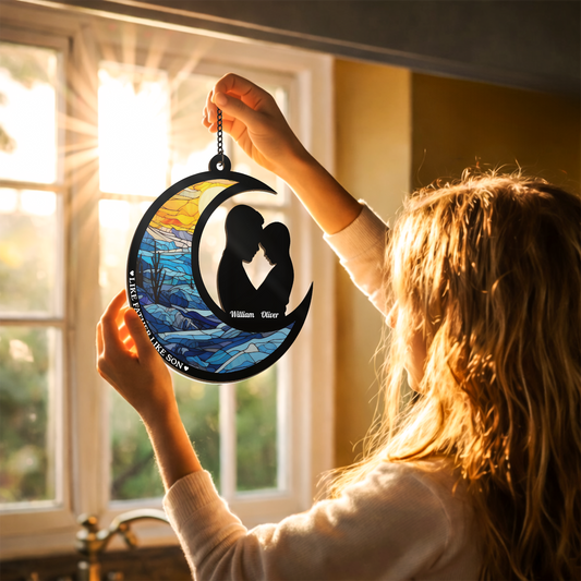 7706UUK1 personalised like mother like daughter suncatcher for mumdad 7706uclha_2