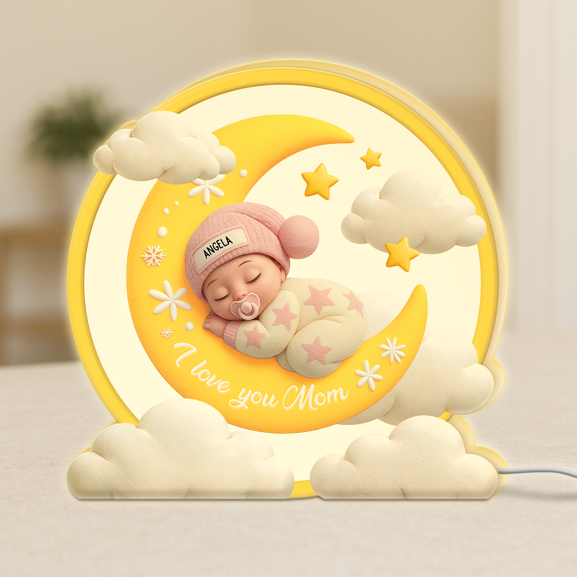 7718LUS1 i love you light box personalized gifts for mom and dad 7718l8hna