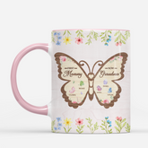 7730MUS1 first mom now grandma butterfly mug personalized mothers day gifts 7730msyza_2