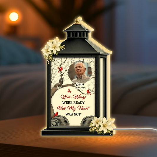 7745LUS2 those we love dont go away light box personalized memorial gifts with photo 7745lchta