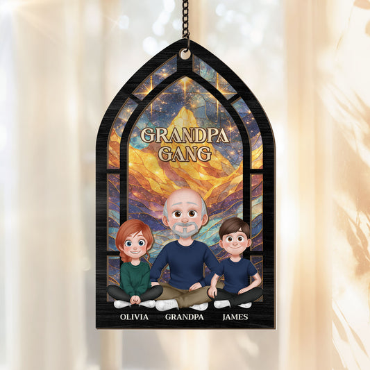 7750UUS1 grandpa gang suncatcher custom gifts for grandpa and grandma 7750u8vnu_2