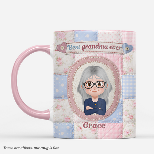 7797MUS1 3d printing effect best mom ever mug custom photo gifts for momgrandma 7797msrca