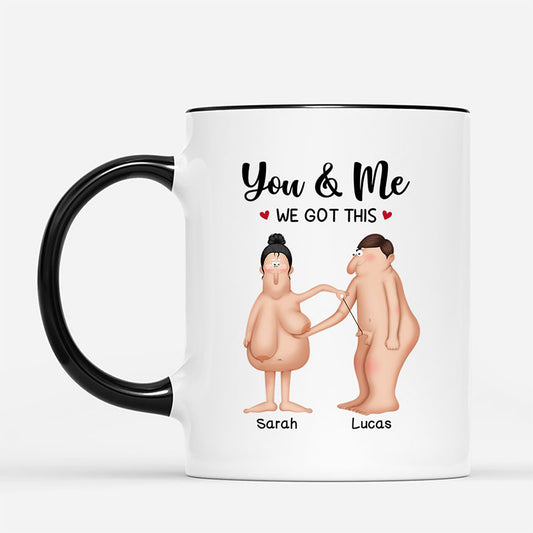 7819MUS1 growing old together since mug funny personalized gifts for couples 7819m3vwg_2