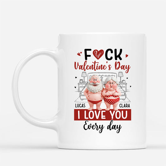 7820MUS1 personalized couple mugs fck valentines day i love you every day 7820m3vmg_2