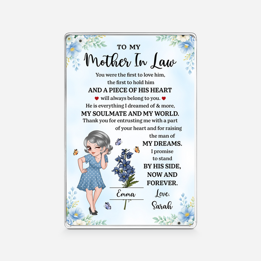 7838RUS1 personalized rectangle acrylic plaque gifts for mother in law 7838r6fwa_23f90b03 8931 4af2 b6b5 9731afcffa48