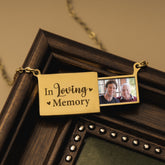 7853JUS2 memorial necklace with picture_ personalized gifts for loss of momdad 7853j3pca