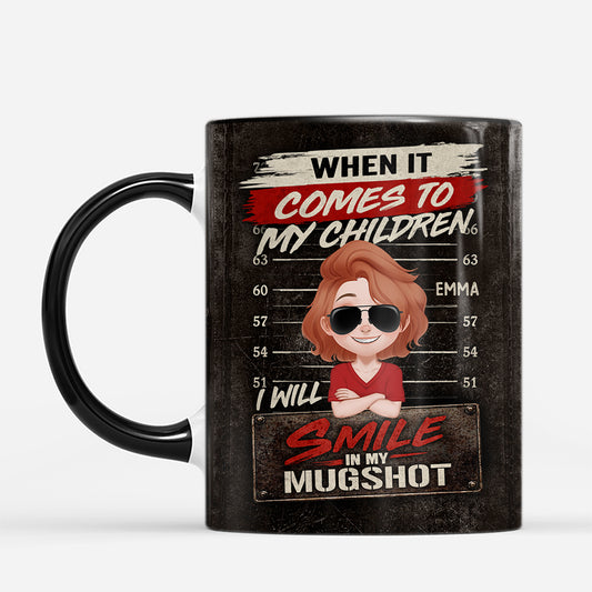 7868MUS1 i will smile in my mugshot mug custom gifts for momdad 7868msqma_03d7ae42 e7b2 443c a2d6 ef0ced222409