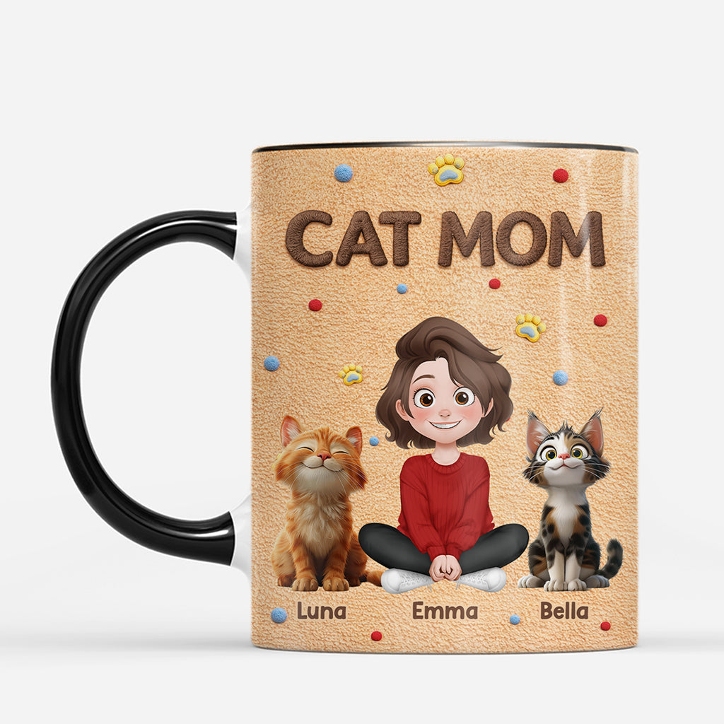7878MUS2 3d printing effect cat dad coffee mug_ personalized pet gifts for cat owners_ 7878mtpzd