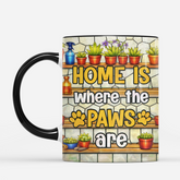 7893MUS2 3d printing effect home is where the paws are mug custom cat mug 7893mcfad_c5138d11 13d4 452f 9cb0 e972c8ec540c
