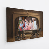 7920CUS2 3d printing effect cinema themed family canvas custom gifts for parents 7920csqci